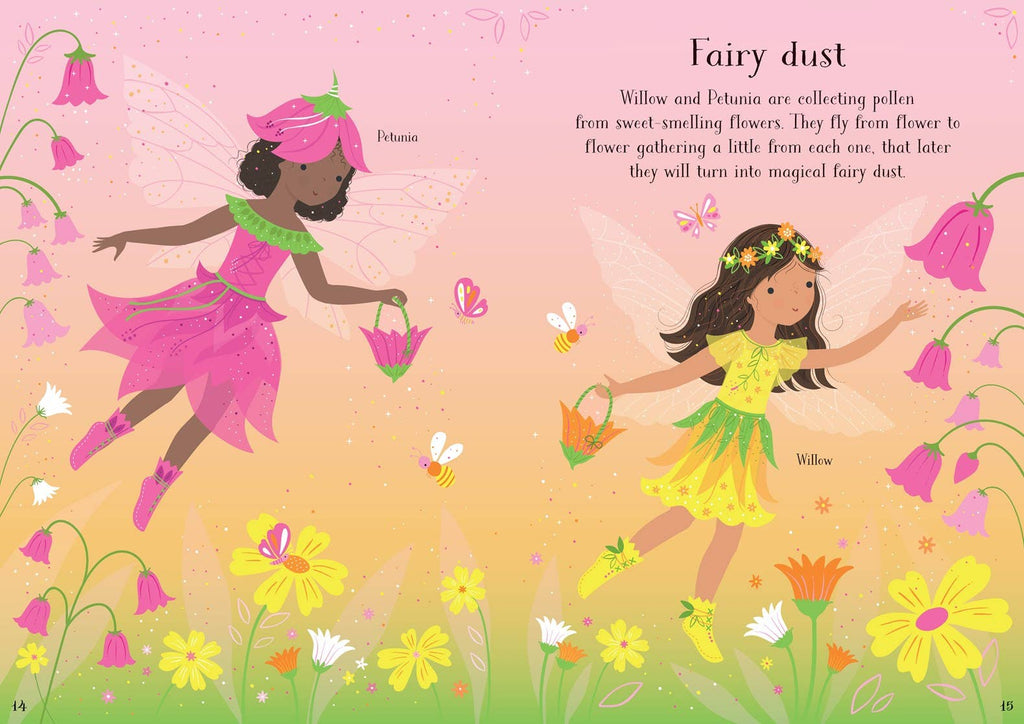 Little Sticker Dolly Dressing Woodland Fairies : Usborne