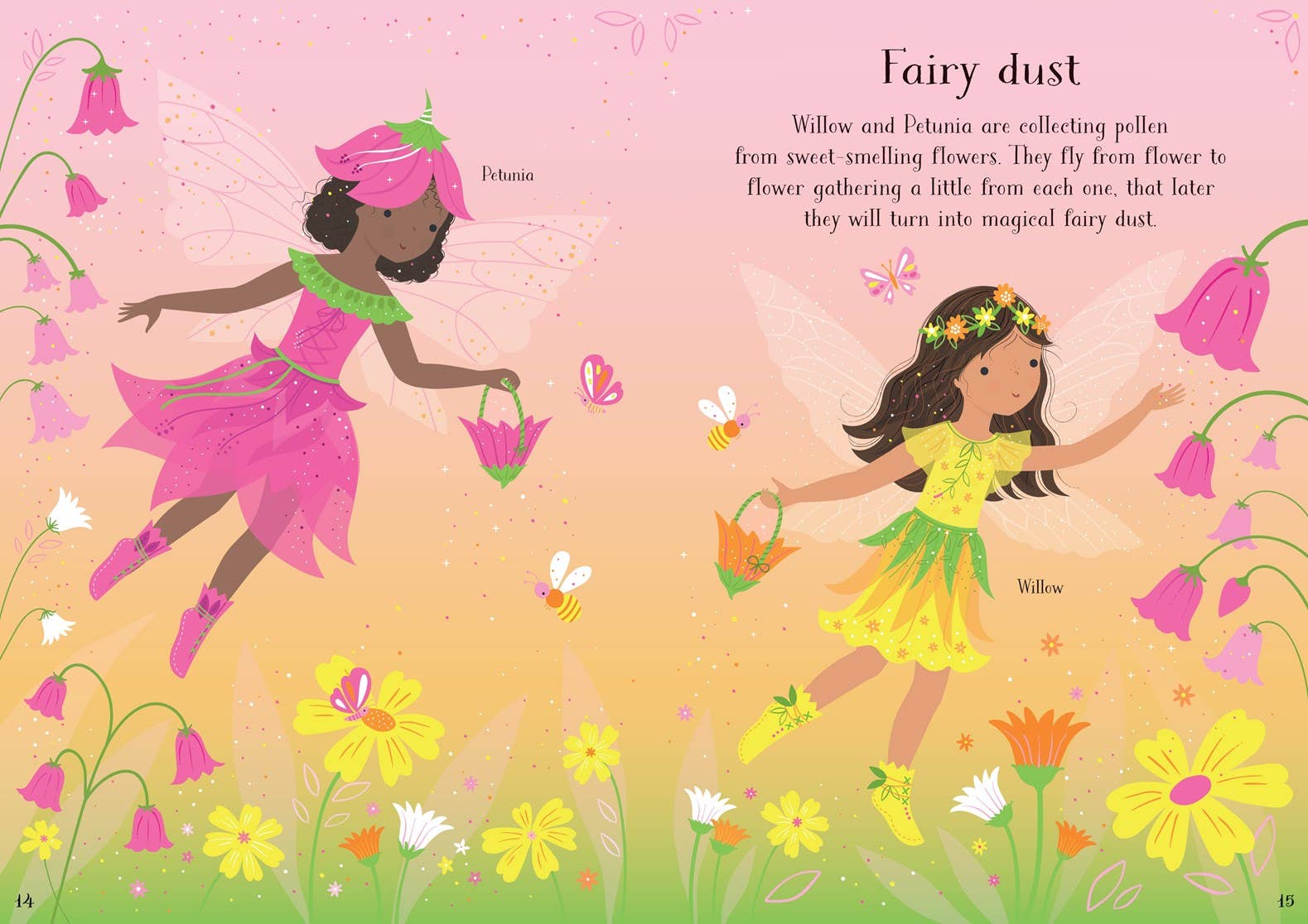 Little Sticker Dolly Dressing Woodland Fairies : Usborne