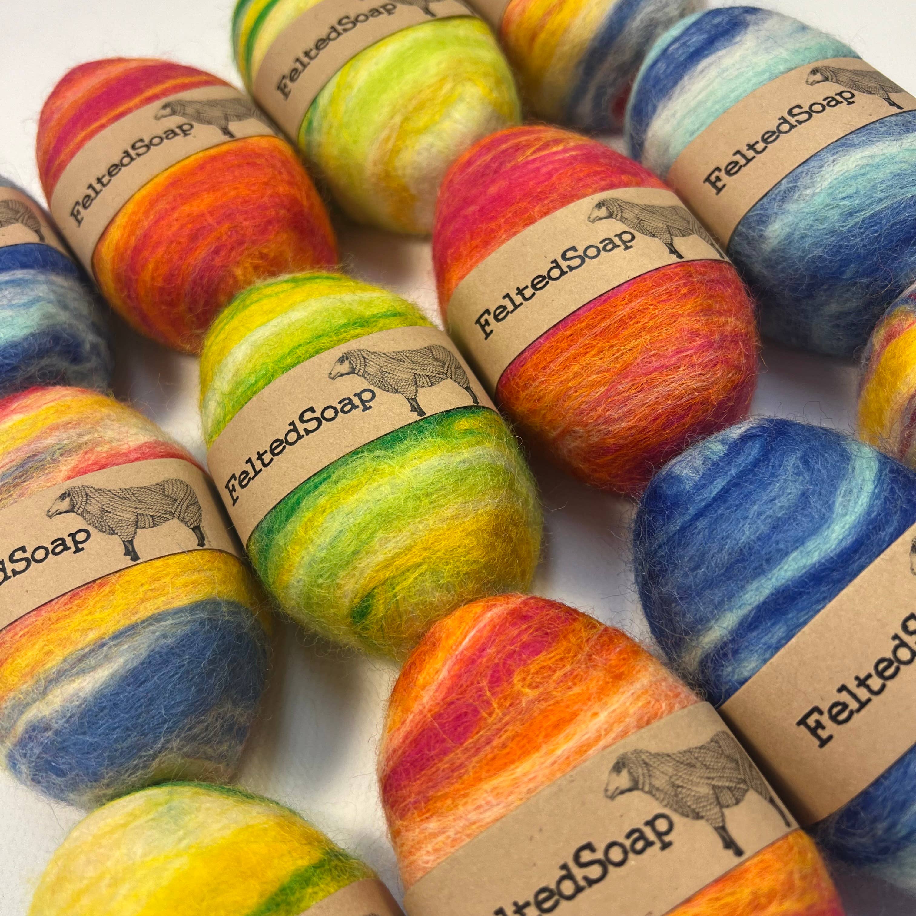 Felted Soap
