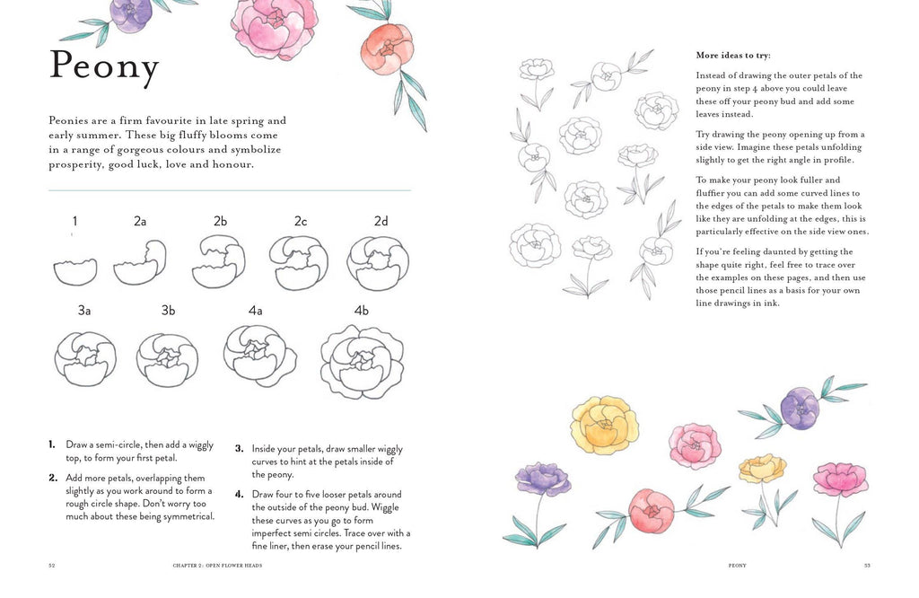 The Mindful Magic of Flower Drawing