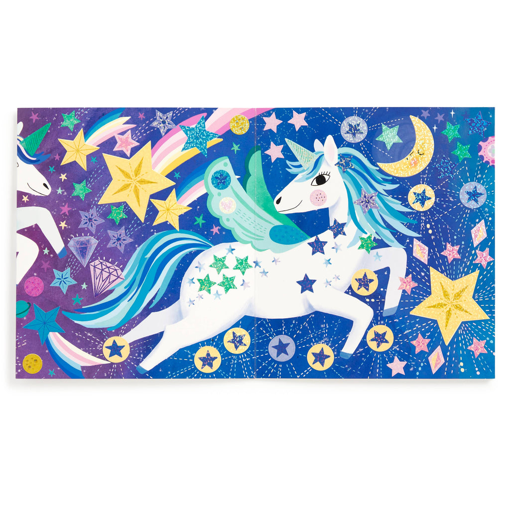 Unicorn Magic Sticker Sparkle Poster Kit