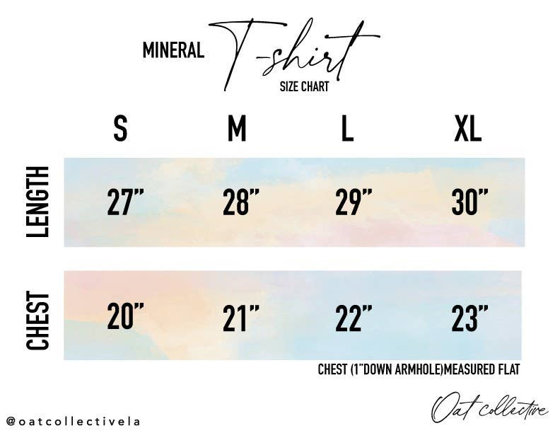 Support Artists Mineral Washed Tee