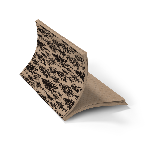 Veliky Pines Layflat Notebook
