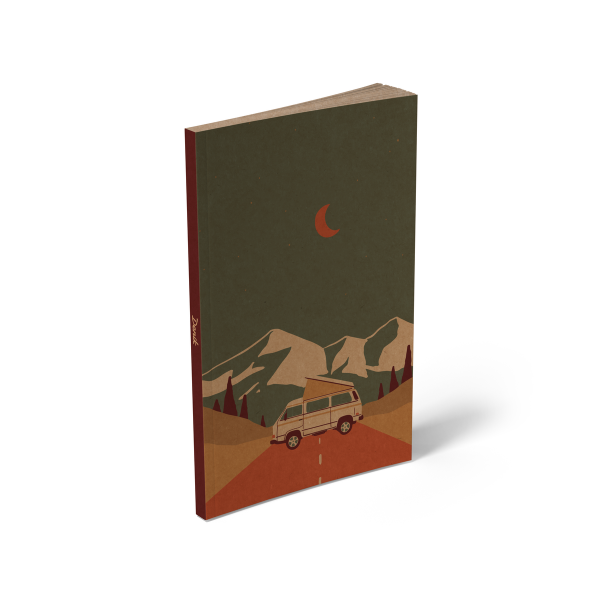 Mountain Van Layflat Notebook