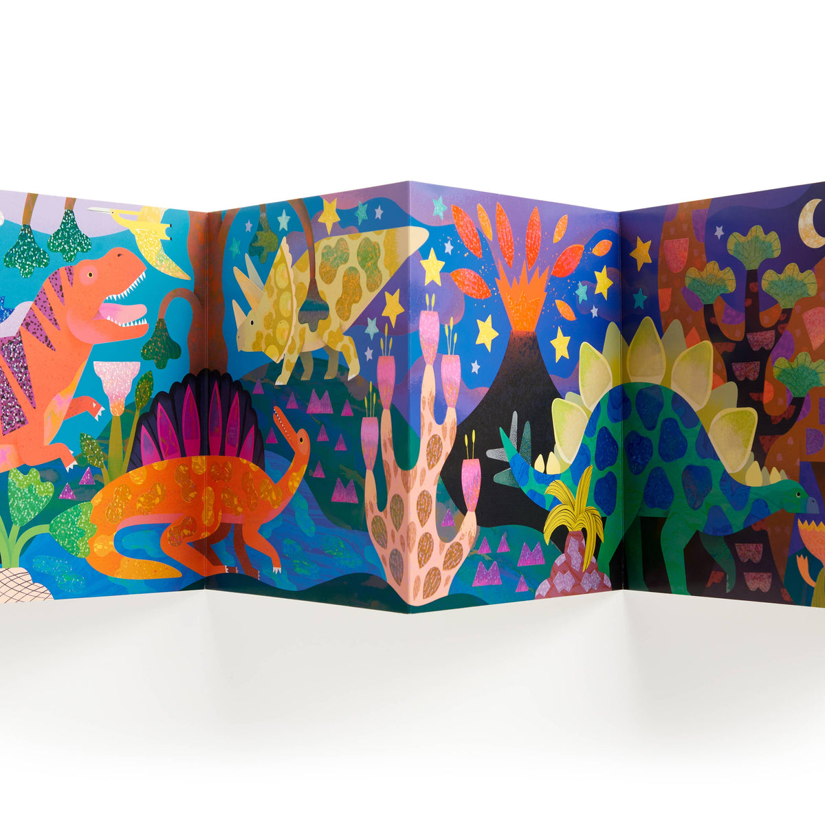 Dinosaur Sticker Sparkle Poster Activity Kit