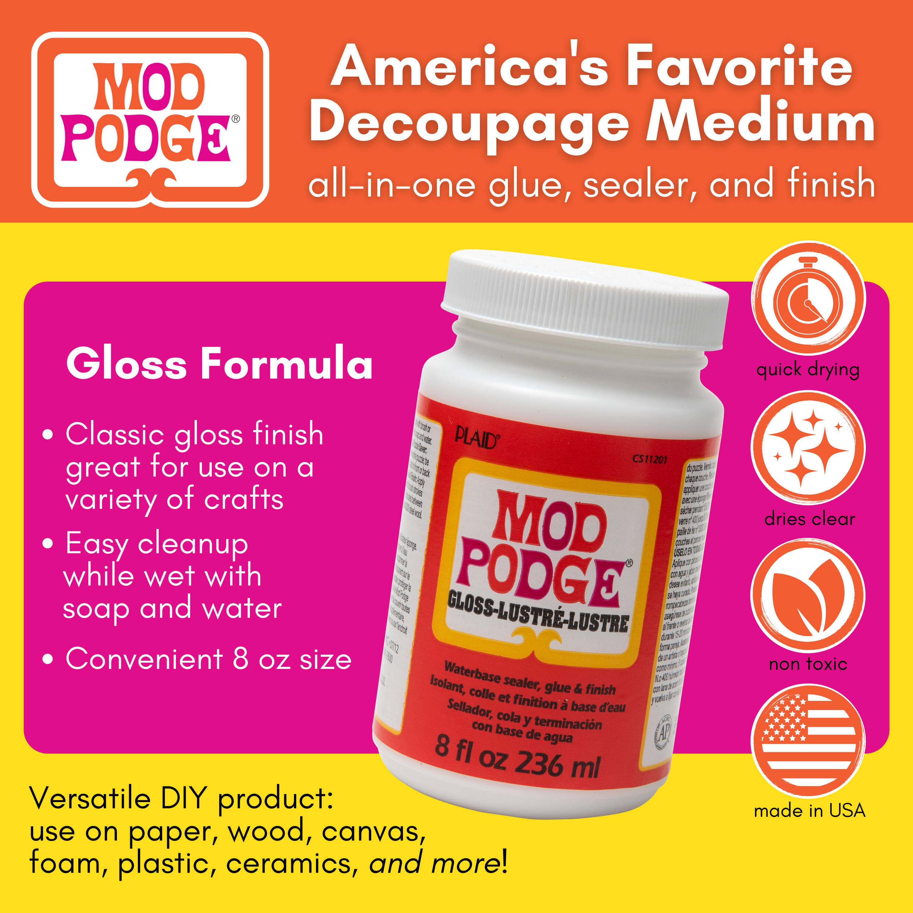 Mod Podge ® Gloss, 8 oz