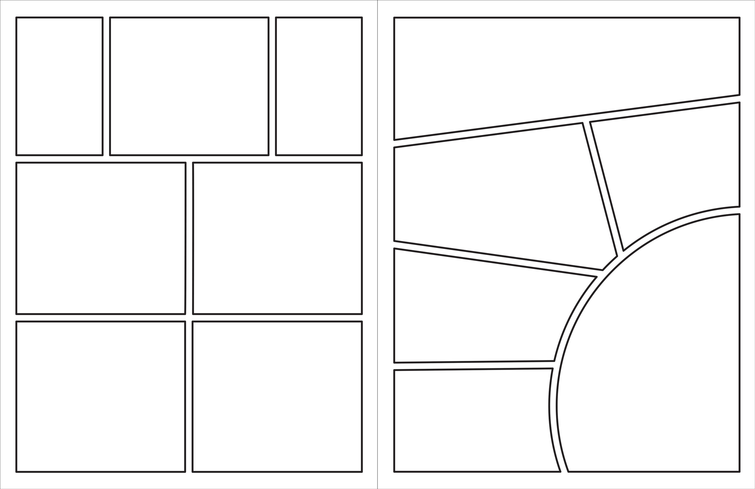 Blank Comic Book