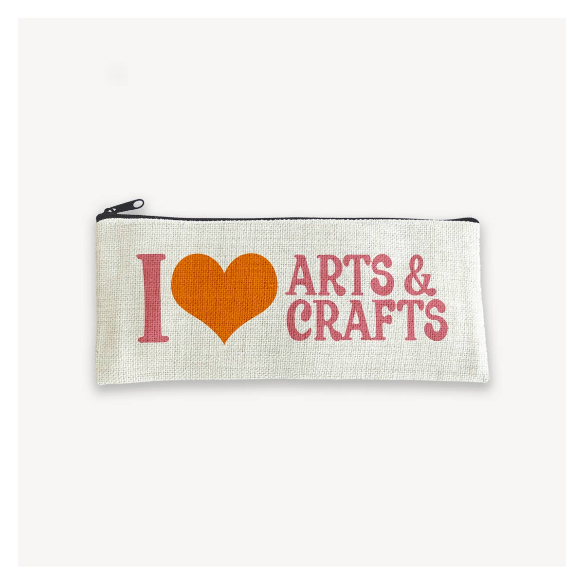 Arts & Crafts Love Pencil Pouch