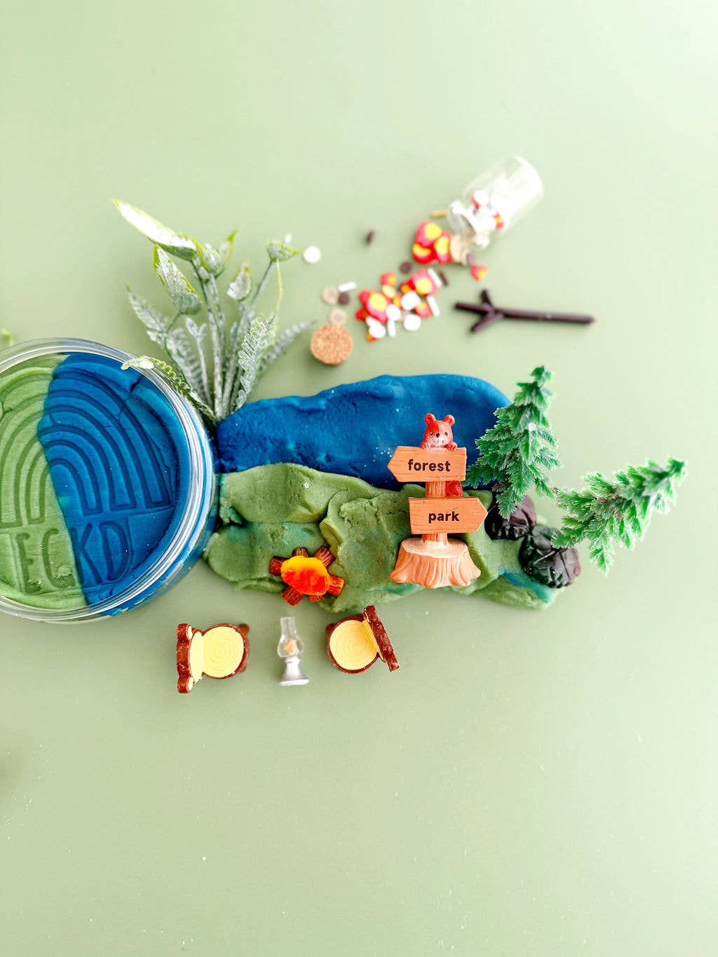KidDough Play Kit- Camping