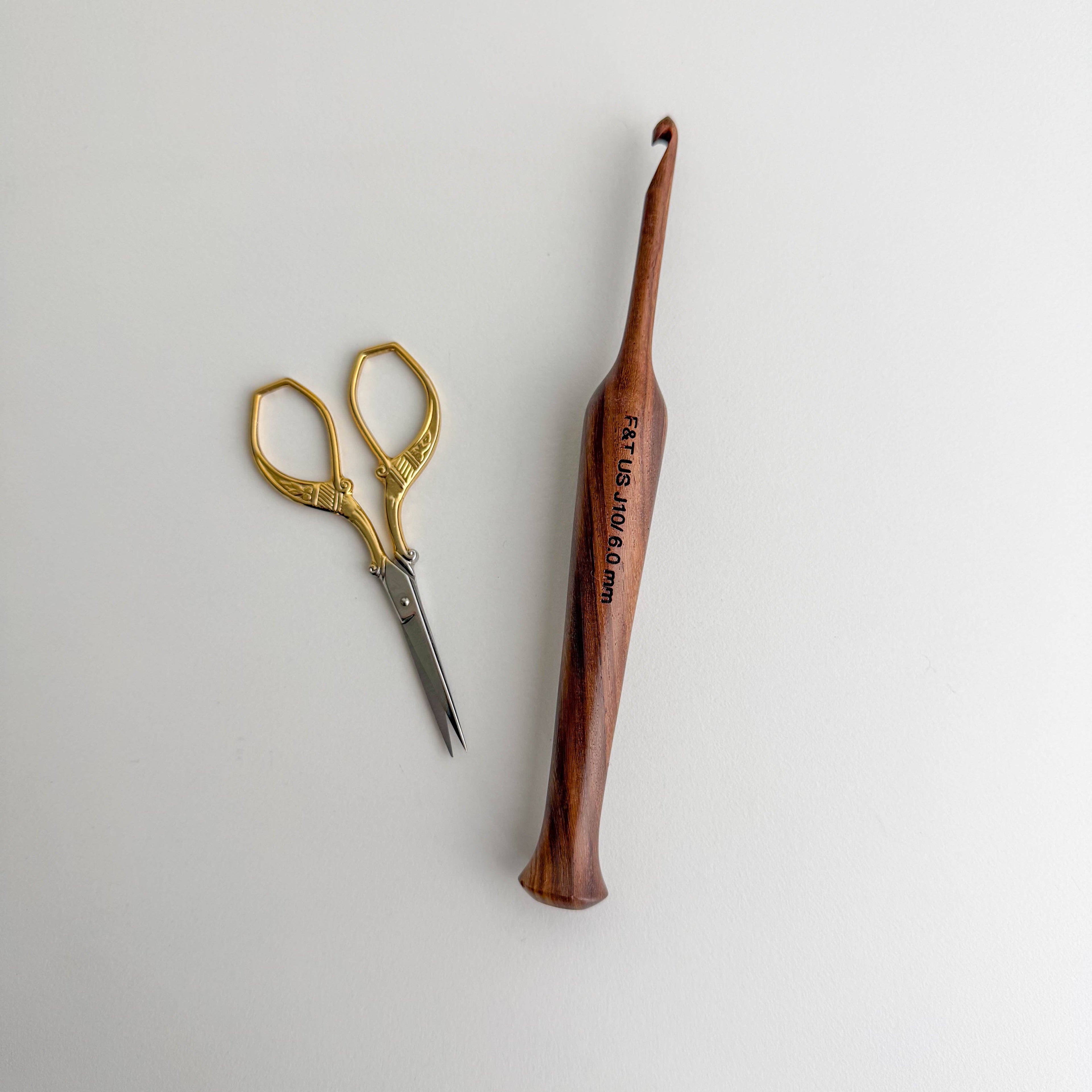 Rosewood Crochet Hooks