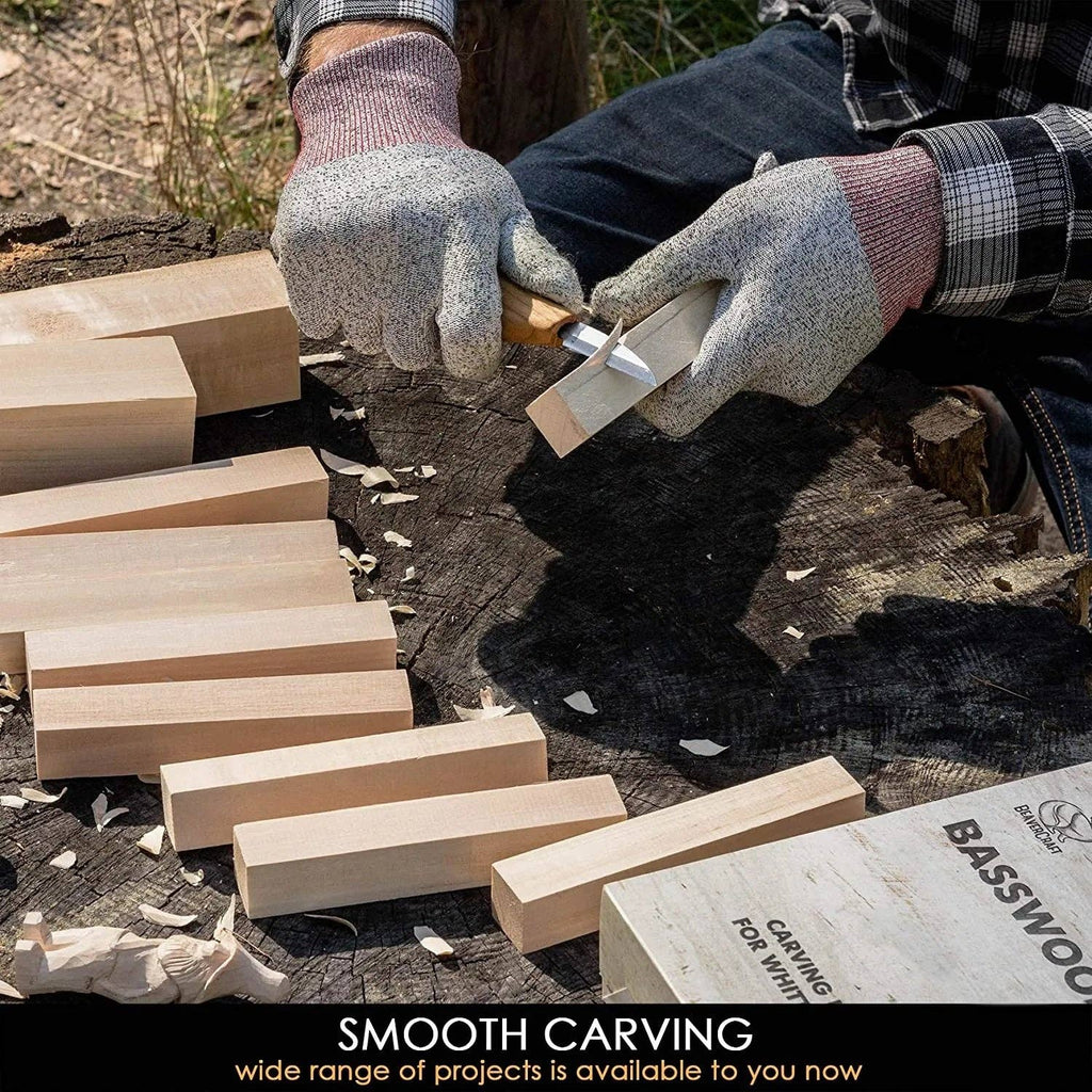 Basswood Carving Blocks 10 pcs
