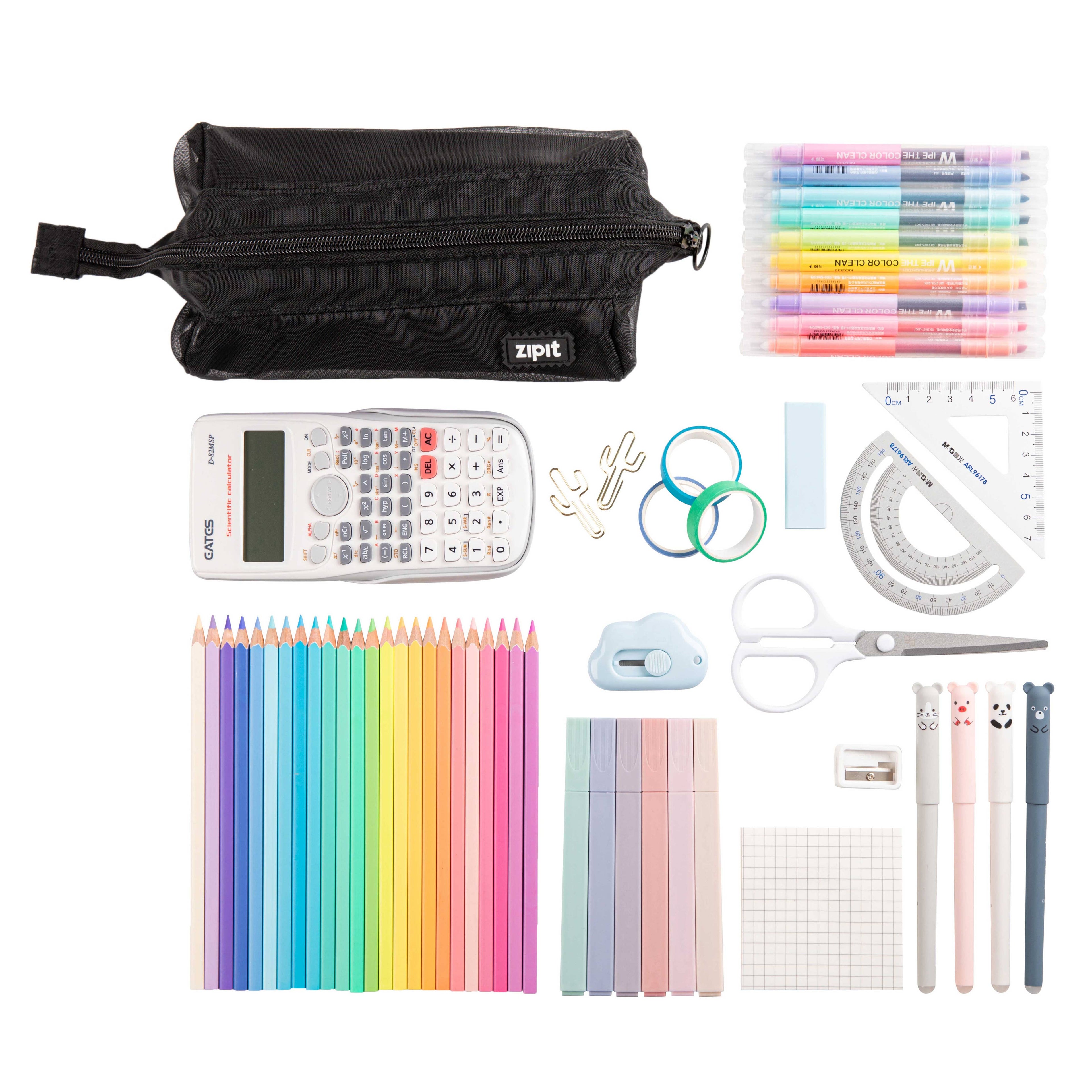 ZIPIT Lenny Mesh Pencil Case