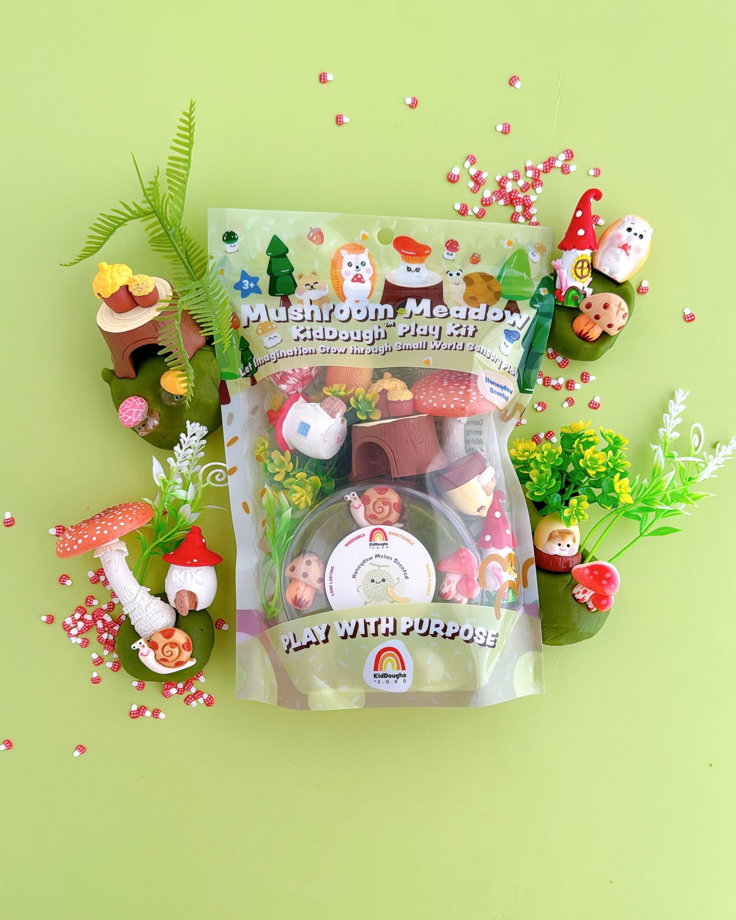 KidDough Play Kit- Mushroom Meadow