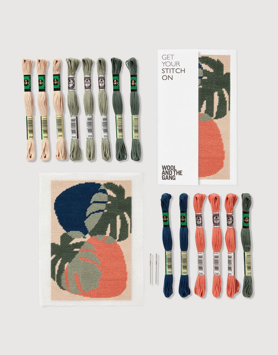 Botanical Needlepoint Kit