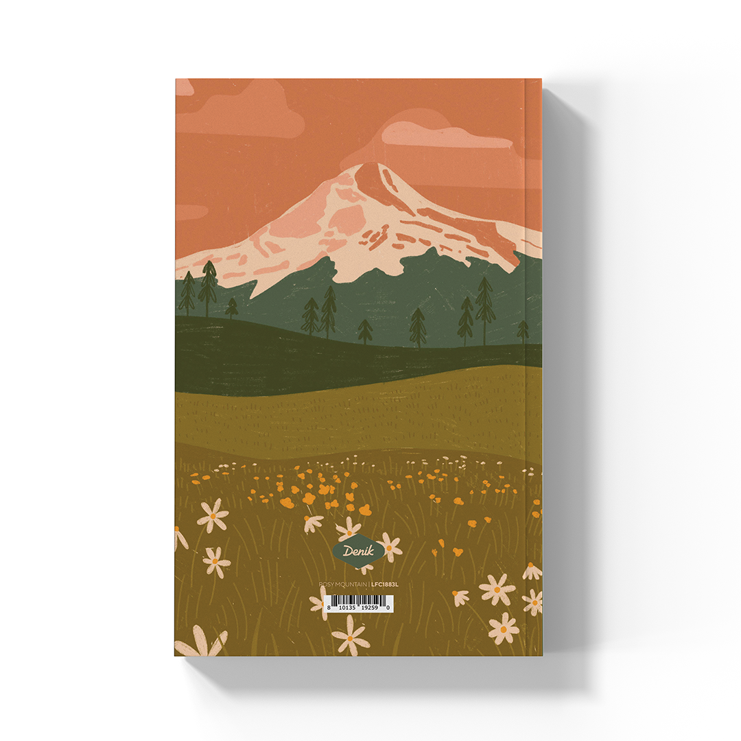Rosy Mountain Layflat Notebook