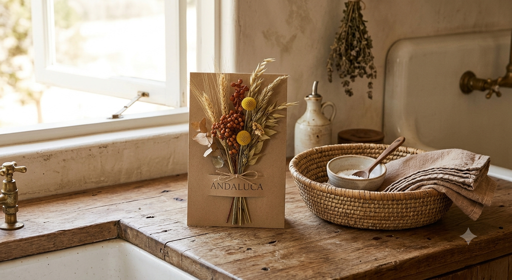 Yarrow & Autumn Foliage Mini Bouquet