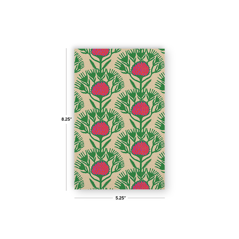 Sea Holly Soft Touch Layflat Notebook | LFC2380L