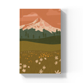 Rosy Mountain Layflat Notebook