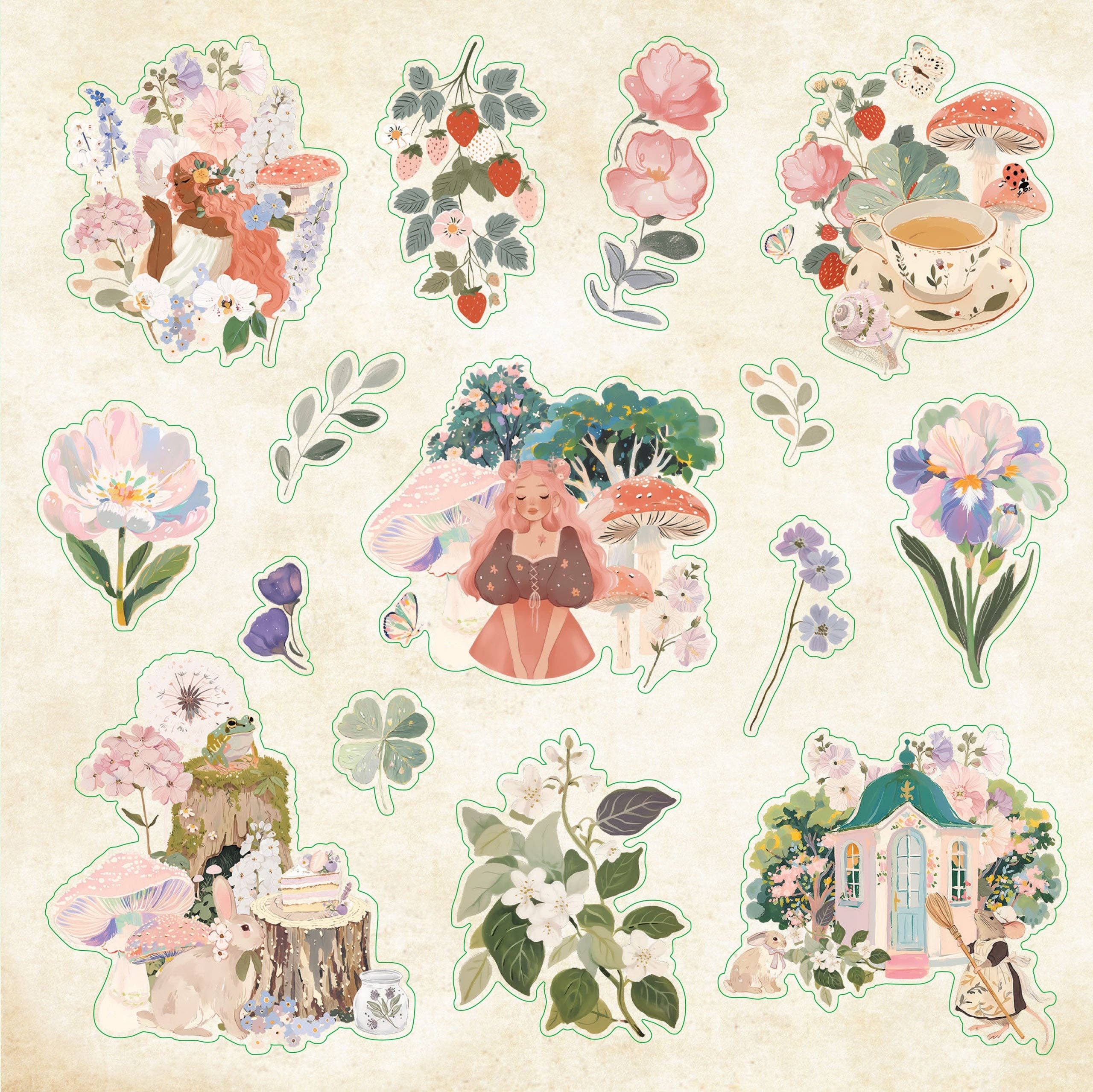 Enchanted Forest Sticker Book