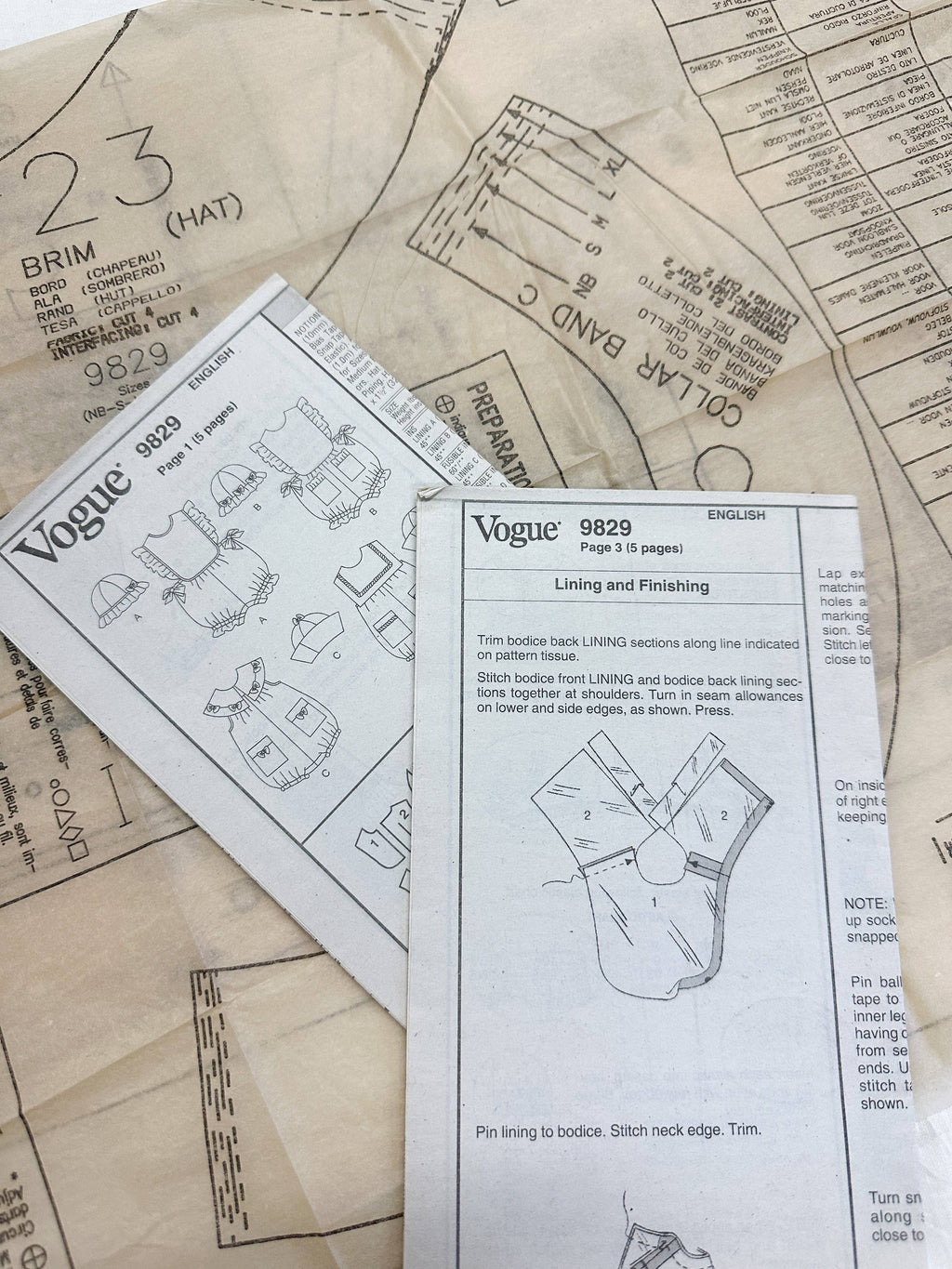 Vintage Sewing Patterns for Collage and Junk Journaling