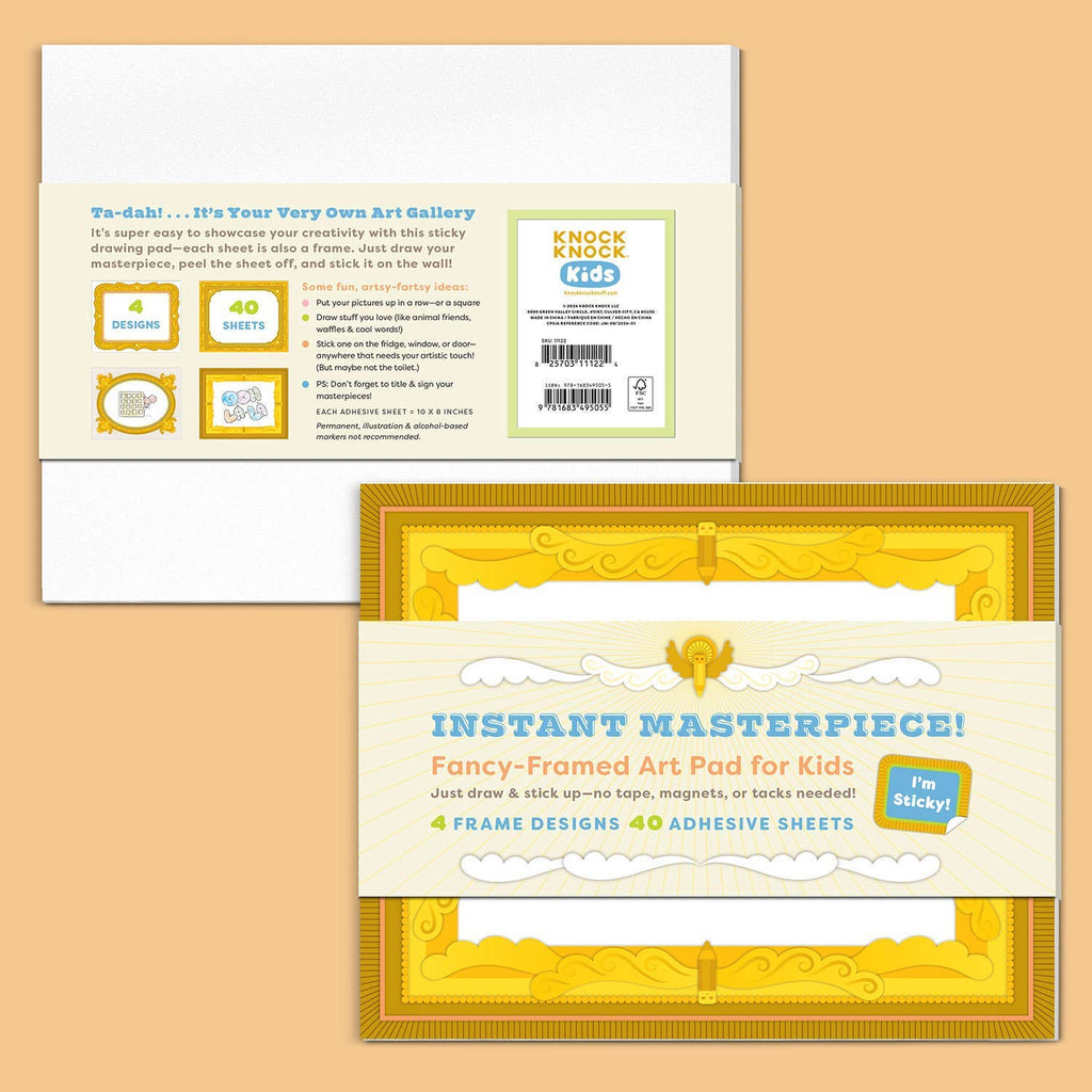 Fancy Framed Art Pad