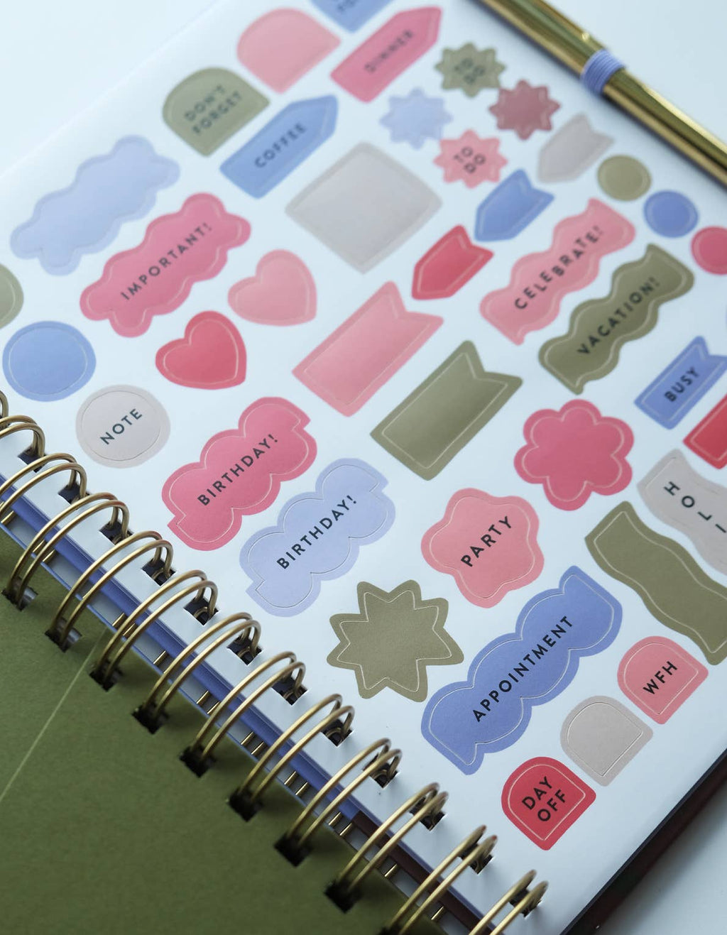 2027 Spiral Bound Planner