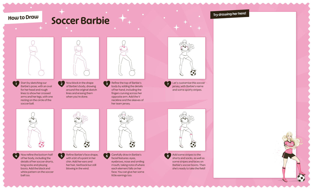 Barbie: How To Draw