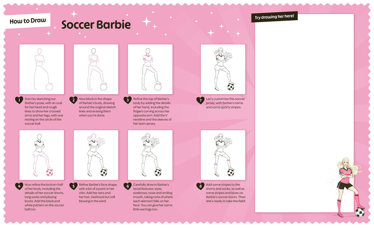 Barbie: How To Draw