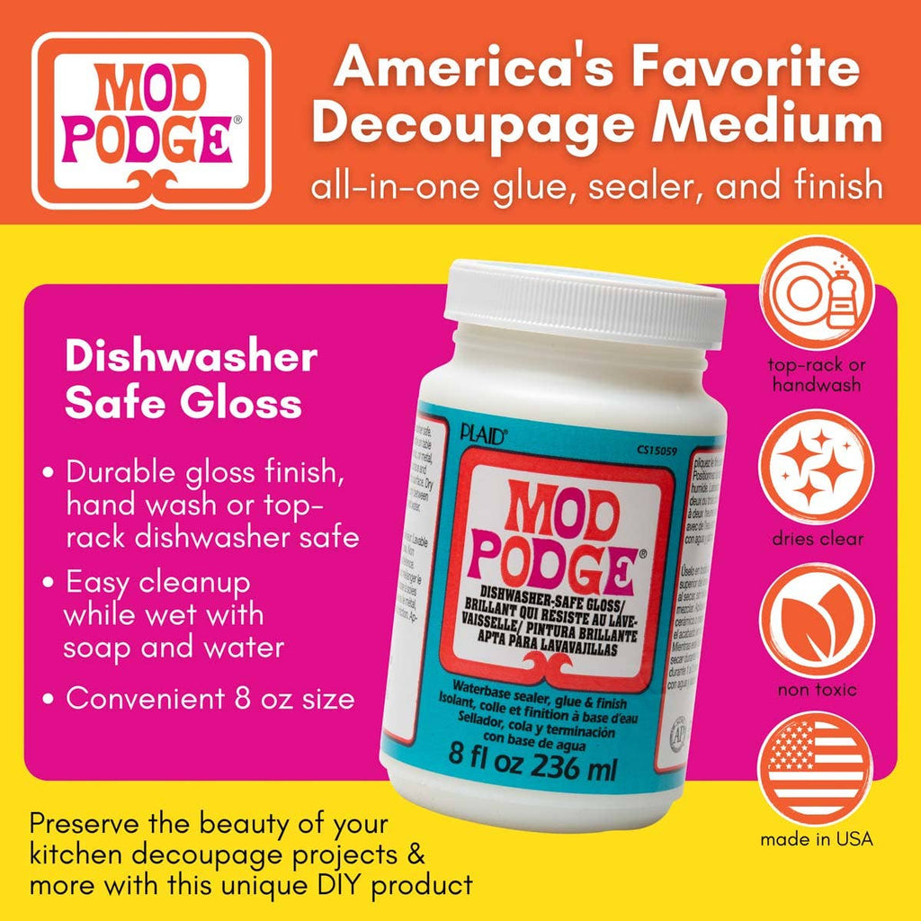 Mod Podge ® Dishwasher Safe Gloss